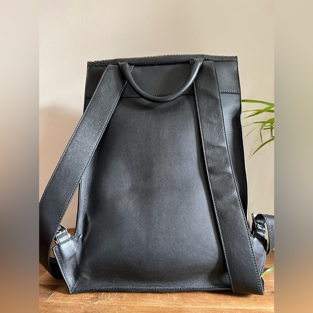 Balenciaga Phileas Python Backpack - image 3